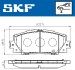 Колодки тормозные дисковые (комплект 4 шт.)) SKF VKBP 80529 (фото 2)