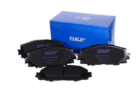 Колодки тормозные дисковые (комплект 4 шт.)) SKF VKBP 80529