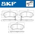 Тормозные колодки (передние) Nissan Qashqai II/X-Trail/ Renault Kadjar 13- SKF VKBP80557A (фото 2)