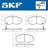 Тормозные колодки (передние) Hyundai I10 08-/Kia Picanto 04- (Mando) SKF VKBP80567A (фото 2)