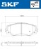 Тормозные колодки (передние) Toyota Corolla 01-18/Auris 07-12/Rav4 III 05-/Yaris/Prius+ 12- SKF VKBP80579 (фото 2)