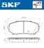 Колодки гальмівні (передні) Mazda CX-7 06-14/CX-9/Ford USA Edge 06-/Mitsubishi L200/Pajero Sport 14 SKF VKBP80612A (фото 2)