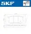 Комплект гальмівних колодок, дискове гальмо SKF VKBP 80642 (фото 2)