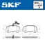 Колодки тормозные (задние) Renault Master III/Opel Movano B/Nissan NV400 10-(+датчик)(однокатковый)) SKF VKBP90010E (фото 2)