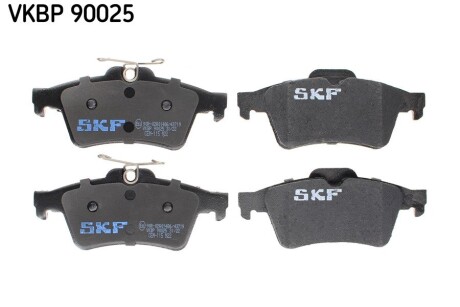 Комплект тормозных колодок (задних) Ford Connect 02- SKF VKBP90025