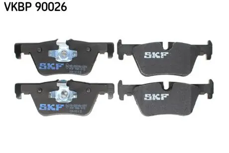 Колодки гальмівні (задні) BMW 1 (F20-21)/2 (F22-23/F27/F45)/3 (F30-31/F34/F80)/4 (F32-33/F36) 11- SKF VKBP90026