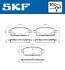 Колодки гальмівні (задні) Nissan Rogue 10-13/Opel Zafira/Mokka/Astra 11- SKF VKBP90033A (фото 2)