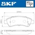 Тормозные колодки (задние) Citroen Jumper/Fiat Ducato/Peugeot Boxer 06- SKF VKBP90045 (фото 2)