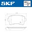 Тормозные колодки (задние) Audi A4/A5/Q5 07- (Lucas, 330mm) Q+ SKF VKBP90052 (фото 3)