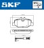 Тормозные колодки (задние) MB Vito (W639) 03- SKF VKBP90060E (фото 2)