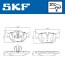 Тормозные колодки (задние) BMW 1 (E81-82/E87-88)/3 (E90-93) 04-13/X1 (E84) 09-15 SKF VKBP90095 (фото 2)