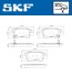 Тормозные колодки (задние) Kia Soul 1.6 08-14 SKF VKBP90100A (фото 2)