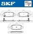 Колодки гальмівні (задні) Renault Koleos/Nissan Juke/Qashqai/X-Trail/Suzuki 08- (Akebono) SKF VKBP90107A (фото 6)