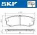Колодки гальмівні (задні) Mitsubishi Pajero IV 06-/Toyota Land Cruiser 84-/Prado 02-/Lexus GX 01- SKF VKBP90136 (фото 2)