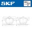 Тормозные колодки (задние) Land Rover Range Rover /Discovery Sport/Volvo S60/S90/V60/V90 15- (Teves) SKF VKBP90142 (фото 2)