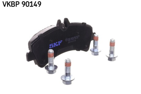 Колодки тормозные (задние) MB Sprinter 509-519 CDI/VW Crafter 50 06- (спарка) SKF VKBP90149