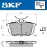 Колодки тормозные (задние) Mitsubishi Carisma/Colt/Space Star/Volvo S40 95-12 (с датчиками) SKF VKBP90160A (фото 6)