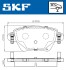 Тормозные колодки (задние) Renault Kangoo 4x4/Ford Mondeo III 01- (Bosch) Q+ SKF VKBP90170 (фото 2)