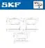 Колодки гальмівні (передні) BMW 7 (E38) 94-01/8 (E31) 90-99 (Brembo) Q+ SKF VKBP90192A (фото 2)
