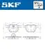 Колодки гальмівні (задні) BMW X5 (E70) 06-13/(F15/F85) 13-18/X6 (E71/E72) 08-14/(F16/F86) 14-19 SKF VKBP90240 (фото 1)