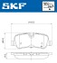 Тормозные колодки (задние) Land Rover Discovery III/IV 04-18/Range Rover Sport 02-13 SKF VKBP90257 (фото 2)