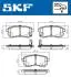 Колодки гальмівні (задні) Hyundai i10 07-16/Kia Picanto 04-/Ray 11- SKF VKBP90276A (фото 2)
