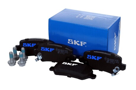 Колодки тормозные дисковые (комплект 4 шт.)) SKF VKBP 90338 A