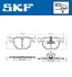 Тормозные колодки (задние) BMW 3 (E90/E91/E92/E93) 04-13/X1 (E84) 09-15 SKF VKBP90372 (фото 2)