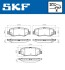 Колодки гальмівні (задні) Jeep Cherokee 08-/Compass 06-/Wrangler 07-/Dodge Nitro 06-12 (TRW) SKF VKBP90374A (фото 2)