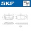 Колодки гальмівні (задні) Mitsubishi Outlander/Lancer 1.3-2.4 01- (Akebono) SKF VKBP90416A (фото 2)