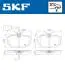 Колодки гальмівні (задні) VW T4 1.8-2.8 90-03 R15 (Lucas) Q+ (з датчиком) SKF VKBP90493E (фото 2)