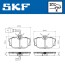 Тормозные колодки (задние) VW T4 98-03 R16 Q+ (с датчиками) SKF VKBP90527E (фото 2)