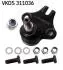 Sworzeс wah. VAG TOLEDOI(1L)/CORRADO/GOLFIII/PASSAT(3A2/35I)/PA SKF VKDS311036 (фото 1)