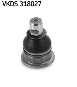 Опора кульова (передня/знизу) Renault Twingo/Smart Fortwo/Forfour 0.9TCe/1.0SCe 14- (d=18mm/38.3mm) SKF VKDS318027