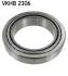 Подшипник ступицы наружный 100x150x32 SKF VKHB 2306 (фото 1)