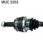 Полуось SKF VKJC 1151 (фото 2)