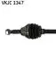VW піввісь SKODA Gitigo, SEAT Mii 1,0, 2011- SKF VKJC 1347 (фото 2)