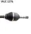 PрЭOЧ OPEL SIGNUM/VECTRA C 2,8V6/3,0CDTI PR. 599MM SKF VKJC1376 (фото 3)