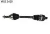 OPEL піввісь прав. L=616mm L2=656mm 30/34 зуб. VECTRA C (Z02) 1.9 CDTI (F69) 05-08, VECTRA C (Z02) 1.9 CDTI 04-08 SKF VKJC 1425 (фото 1)