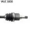 FORD Напіввісь передн. лів. B-MAX (JK) 1.0 EcoBoost 12- SKF VKJC 1830 (фото 3)