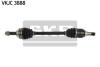 PУЈOЊ TOYOTA YARIS 1,0 LE 99- 652MM SKF VKJC3888 (фото 1)
