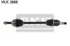 PУЈOЊ TOYOTA YARIS 1,0 LE 99- 652MM SKF VKJC3888 (фото 1)