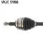 PУЈOЊ RENAULT ESPACE IV 2,0DCI LE 663MM SKF VKJC5988 (фото 2)
