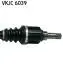 Полуось SKF VKJC 6039 (фото 3)