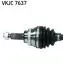 Полуось SKF VKJC 7637 (фото 2)