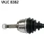 RENAULT полуось прав. L=730mm 21/23 зуб. 11 1.4, 9 (L42) 1.7 SKF VKJC 8382 (фото 2)
