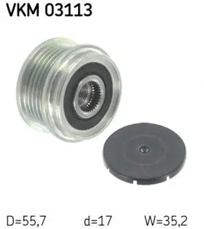 Шкив генератора SKF VKM03113