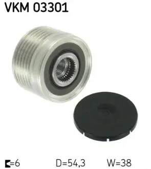 Шкив генератора SKF VKM03301