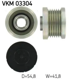 Шкив генератора SKF VKM 03304