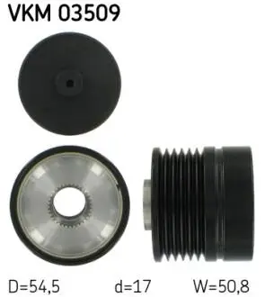 Шкив генератора SKF VKM03509